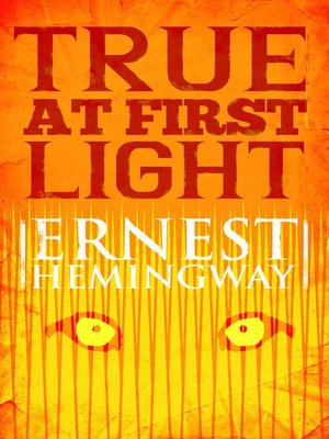 cover image of True at First Light